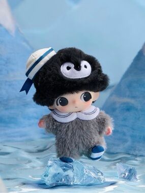 Pop Mart DIMOO The Secret Theatre Club Series Chubby Penguin Vinyl Plush Pendant
